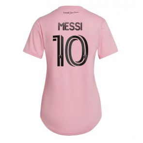 Inter Miami Lionel Messi #10 Koszulka Podstawowych Kobiety 2023-24 Krótki Rękaw